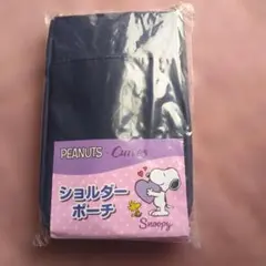 カーブスコラボスヌーピー スマホショルダーバッグ ネイビー