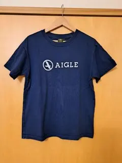 Tシャツ　aigle エーグル　ネイビー