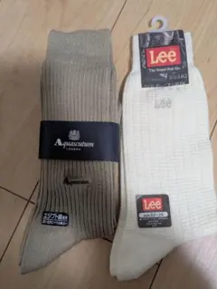 Aquascutum25〜27㌢ 　 Lee ソックスセット 25-26cm