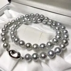 テリ強☆あこや真珠 本真珠 パール ネックレス 7.8～8.3mm 39.6g 