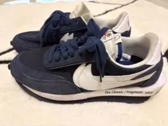 Nike sacai ネイビー/ホワイト スニーカー