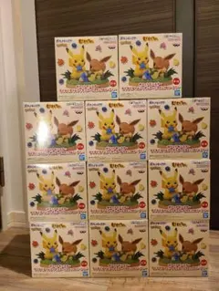 ポケットモンスター もぐもぐタイムフィギュア ピカチュウ&イーブイ 11体