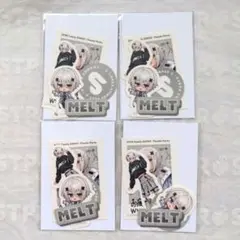 STPR EXPO　すとふぁみくじ　めておら　メルトくん　ステッカー　4セット