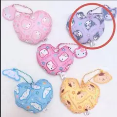 サンリオキャラクターズ　キルトミニクッションマスコット　クロミ　カオハナ