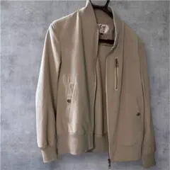 カーキ色ナイロンジャケット Mサイズ