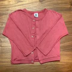 ♡限定セール中/美品♡【プチバトー】36m/95cm カーディガン 女の子