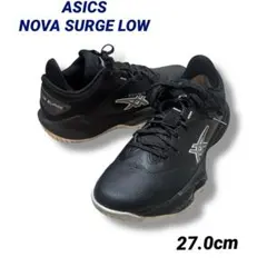 美品✨　ASICS NOVA SURGE バスケット　シューズ 黒　27.0cmのサムネイル