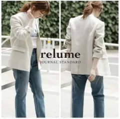 【美品】JOURNAL STANDARD relumeリネン　ジャケット