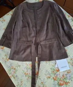 市松様専用GEORGES RECH フェイクスエードノーカラージャケット