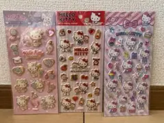 【海外正規品】ハローキティ ドロップシール サンリオ ３種セット