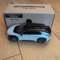 トヨタ 新型bZ4Xツーリング ミニカーカラーサンプル ホワイトパール