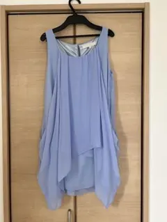 MERCURYDUO ライトブルー ノースリーブワンピース