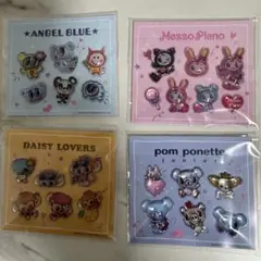 ナルミヤキャラクターズ　ぷっくりしーる　セブンイレブン　コンプリートセット