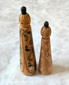 Large Masao Watanabe渡辺正雄作 こけし 31cm/1655g Charming couple Masao Watanabe 渡辺正雄作「無心」 - メルカリ