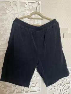 STUSSY パイル地 ショートパンツ ネイビーのサムネイル