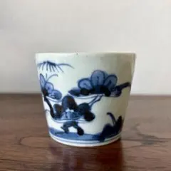 古伊万里　並びあやめ　　　　宝暦1750年 古伊万里 染付並びあやめ 宝暦1750 - メルカリ