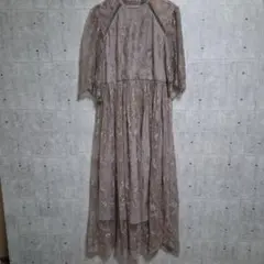 GIRL 総レース ワンピース 結婚式 二次会