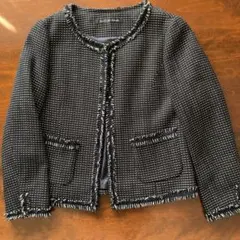 入学式、卒業式 スカートスーツ ネイビー系