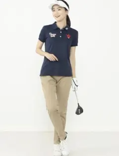 BEAMS GOLF ORANGE LABEL レディースパンツ ベージュ