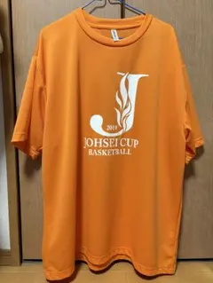 JOHSEI CUP バスケットボール シャツ 4L オレンジ