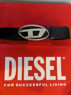 DIESEL 正規品 1DR オーバルDロゴベルト