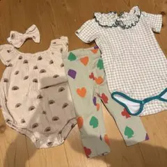 sale 美品 マーキーズ しまむら フリル レギンス ロンパース まとめ売りのサムネイル