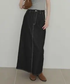 giunon long denim skirt / ロングデニムスカート
