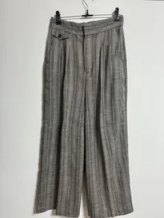 ストライプ ワイドパンツ　OPAQUE.CLLP