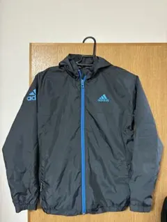 adidas ウィンドブレーカー ブラック 140