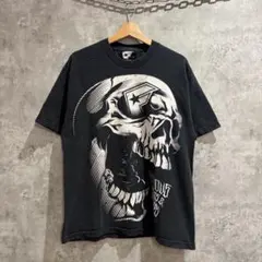 送料無料 フェイマススターズアンドストラップス スカル ドクロ Tシャツ 古着のサムネイル