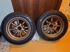 ワタナベ 14インチ 8本スポーク アルミホイール 2本セット AE86 - メルカリ