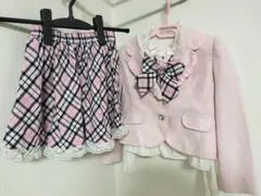女の子スーツ　4点セット　120センチ