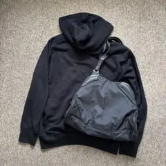 nike y2k レザー ナイロン コンビ ハンドバッグ ティファニー