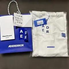 ADERERROR Tee - white 01 Lサイズ