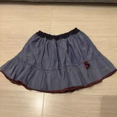 familiarフリル スカート コットン