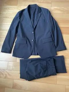 UNIQLO 感動ジャケット&パンツ Mサイズ　ネイビー