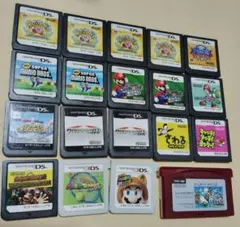 ⑲個 ニンテンドーDS 3DSソフト マリオ カービィ ドンキーコング ヨッシー