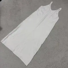 ジーユー シンプル きれいめ ナチュラル キャミ ワンピース 重ね着 定番