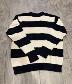 Brandy Melville ボーダー ニット セーター 長袖