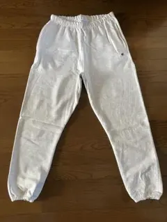 新品！Champion リバースウィーブスウェットパンツ RW10 シルバー L