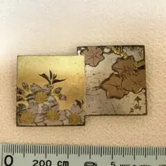 色紙重 菊花文 帯留 和装小物 令仙作 彫金 - メルカリ