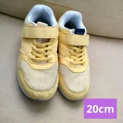GAP スニーカー 20cm　マジックテープ 黄色のサムネイル