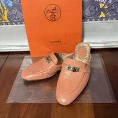 HERMES エルメス オズ　ケリー　ミュール　37 補修　補色済み　24 HERMES エルメス オズ ケリー ミュール 37 補修 補色済み 24 - メルカリ