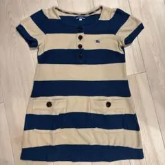 BURBERRY BLUE LABEL ボーダー 半袖 ワンピース　38【M】のサムネイル