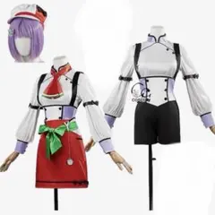 にじさんじ 七瀬すずな コスプレ 女性Lサイズ ブーツ ウィッグ フル