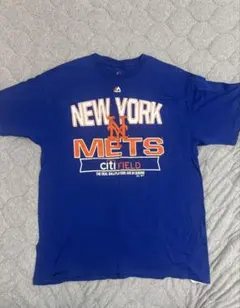 90s ニューヨークメッツ 青tシャツアメリカ製 シングルステッチ コピー 
