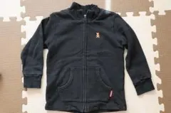 ミキハウス110 ジップアップ/フードなしパーカー/カーディガン羽織もの