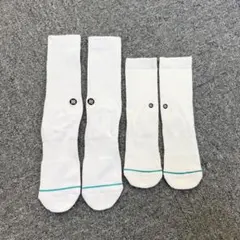 スタンス ソックス STANCE SOCKS 無地靴下　親子2足セットのサムネイル