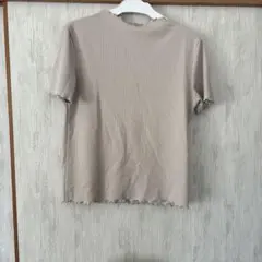 GUメロウリブ 半袖Tシャツ ベージュ