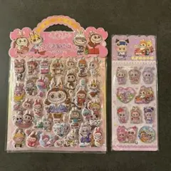 立体　ウォーター　シール　2枚セット